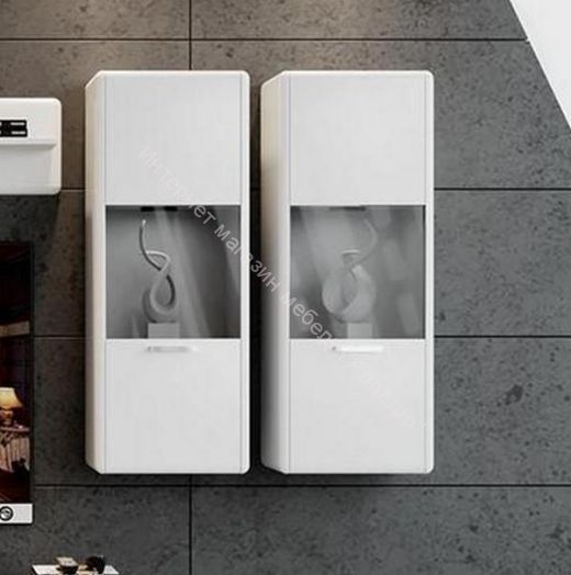 Гостиная «Наоми» №8 (Белый глянец)