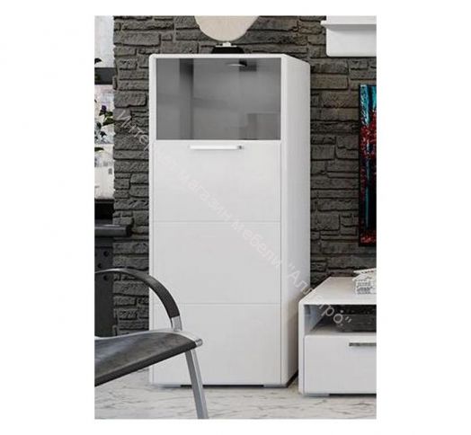 Гостиная «Наоми» №4 (Белый глянец)