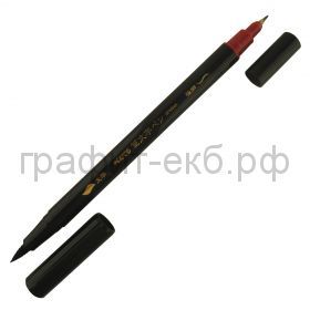 Фломастер-кисть Pentel двусторонний 1,2/10,5мм черный XSFW34A