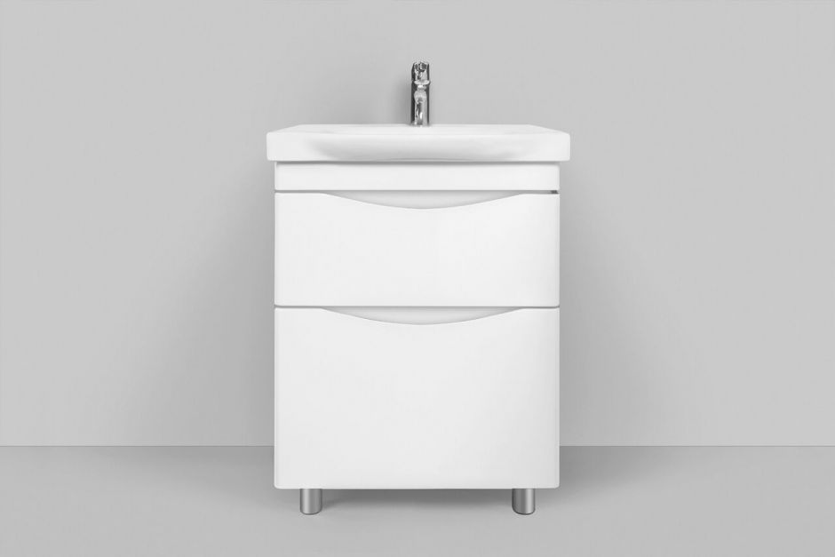 Изображение Тумбочка в ванную комнату напольная с ящиками Am.Pm Like 65.2 (Лайк) 65х49