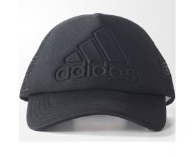 Бейсболка чёрная Adidas Trucker Logo Cap S97609