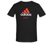 Футболка детская чёрно-оранжевый Adidas Community T-Shirt Judo Kids ADICTJ-K