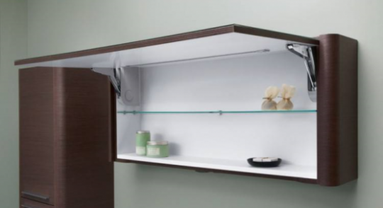 Шкаф зеркальный Am.Pm Awe 150 (Ове) со встроенной подсветкой 150х48,5 схема 2