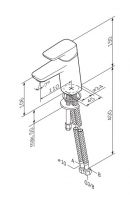 Смеситель Am.Pm Spirit F7002100 схема 2