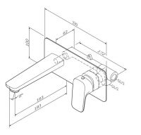 Смеситель Am.Pm Spirit F7072200 схема 2