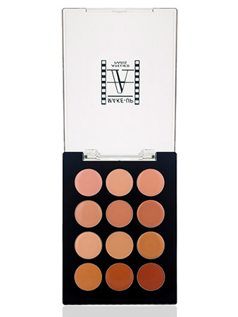 Make-Up Atelier Paris Palette 12 Anti-Cernes P12C/A Корректор-антисерн восковой универсальная палитра на 12 цветов