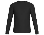 Футболка компрессионная черная (Рашгард) Adidas Rush Guard Long Sleeve ADITS313