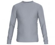 Футболка компрессионная серая (Рашгард) Adidas Rush Guard Long Sleeve ADITS313