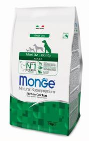 Monge Dog Maxi корм для взрослых собак крупных пород 3 кг