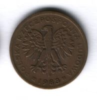 2 злотых 1983 г. Польша