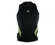 Майка спортивная черно-желтая Adidas Pro Tank Speedline ADISPT01