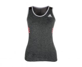 Майка женская серо-красная Adidas Start Sleeveless Tee ADISWSST02