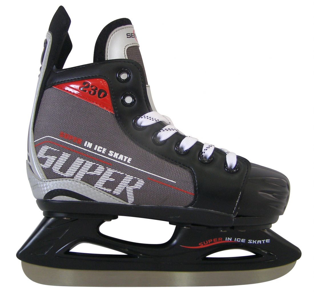 Коньки ледовые раздвижные Senhai SUPER PW-230D
