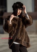 Куртка из соболя купить Москва пошить на заказ Италия