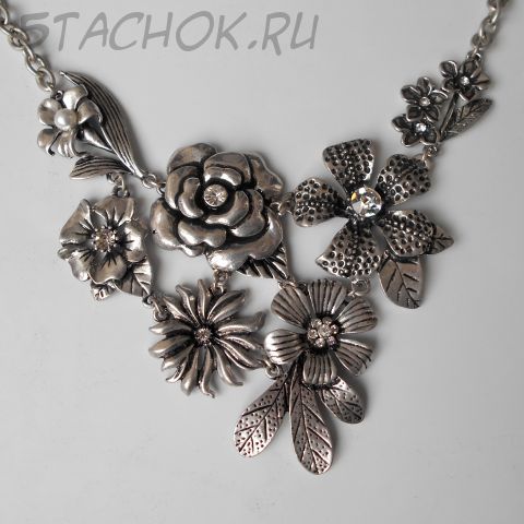 Колье "Цветы" (США)
