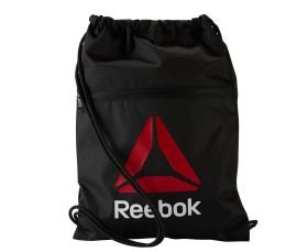 Мешок для обуви черный Reebok Drawstring Gym Sack AO0397