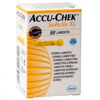 Ланцеты "Акку-Чек Софткликс ИксЭль" (Accu-Chek SoftclixXL) – 50 шт. (0,8 мм, 21G)