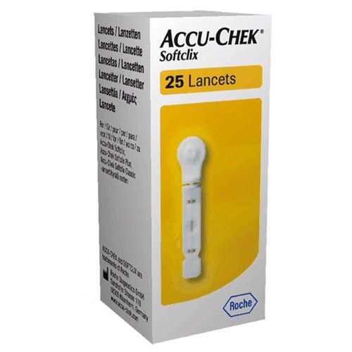 Ланцеты "Акку-Чек Софткликс" (Accu-Chek Softclix) – 25 шт.