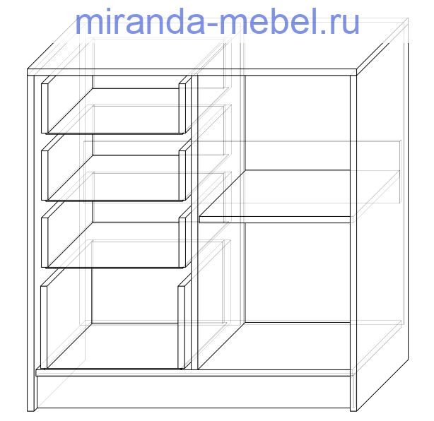 Комод Глобус 5