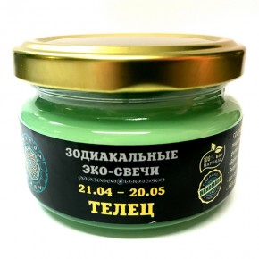 Зодиакальная свеча "Телец", 7х5 см