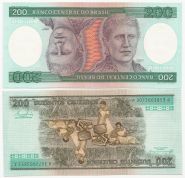 Бразилия - 200 Крузейро 1981 - 84 UNC