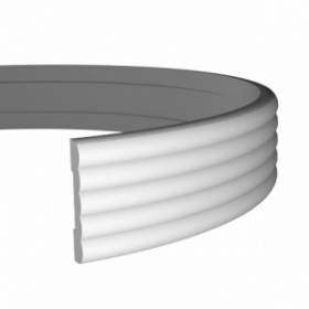 Молдинг Гибкий Европласт Лепнина 1.51.356 Д2000хШ9хВ48 мм
