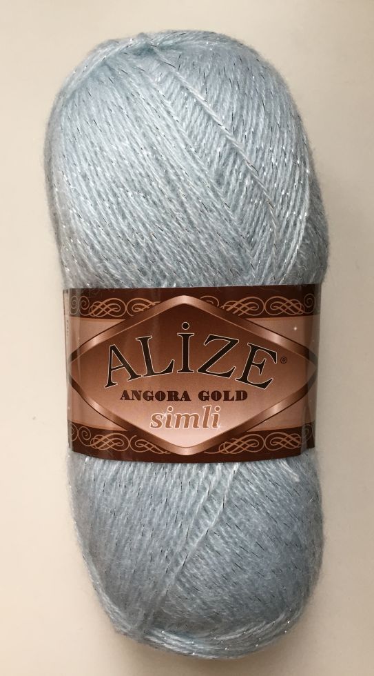 Angora gold simli (Alize) 514-зимнее небо