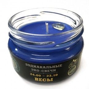 Зодиакальная свеча "Весы", 7х5 см