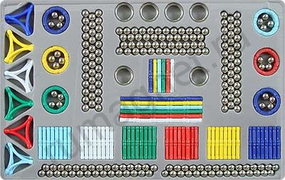 Магнитный конструктор 420 деталей