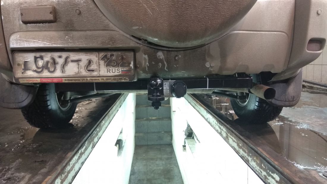 Фаркоп Лидер Плюс для TOYOTA RAV 4 (XA2) 2000-2006