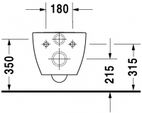Унитаз Duravit Happy D.2 222209 схема 3