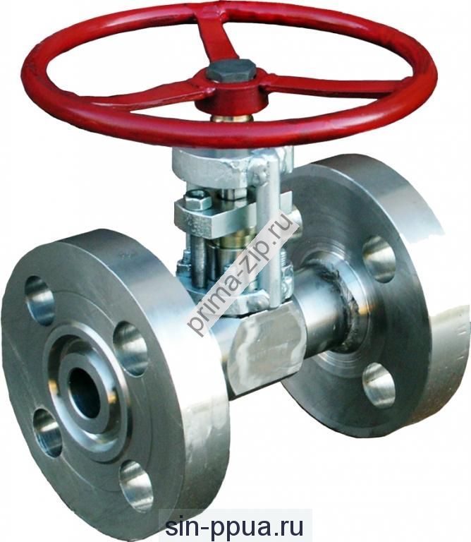 Клапан запорный игольчатый  с фланцами  DN15 PN4,0 МПа 15с68нж