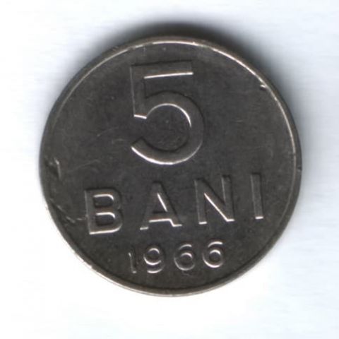 5 бани 1966 г. Румыния