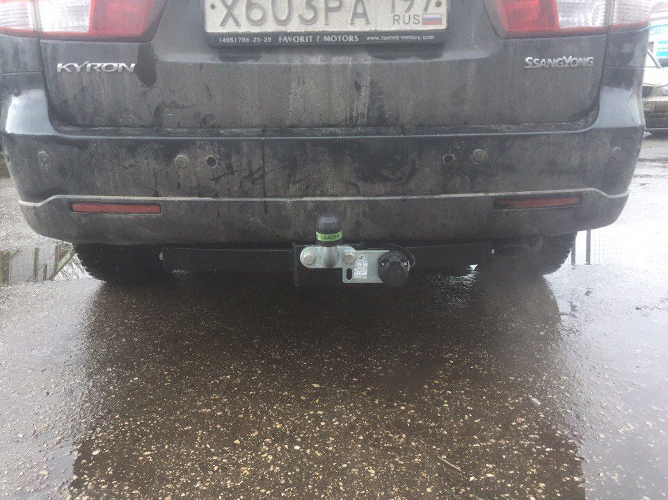 Фаркоп Лидер Плюс для SSANG YONG REXTON 1,2 KYRON 2 (DJ) 2007-... (DJ) 2007-...