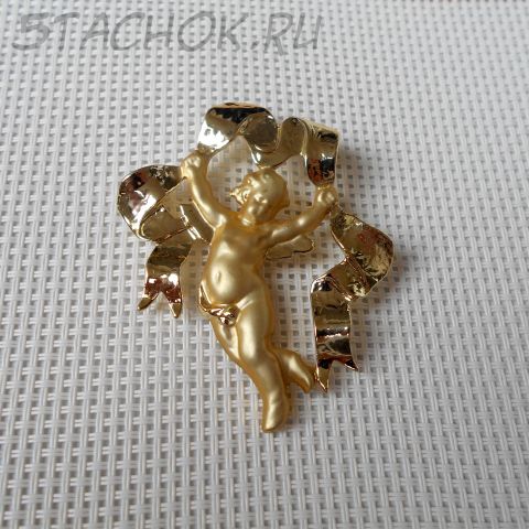 Брошь "Ангелочек"  (США)