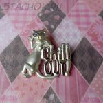 Брошь "Котик расслабься!"