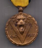 медаль 1940-1945 г. AUNC Бельгия