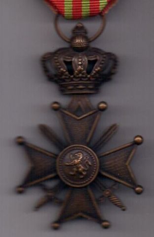 орден 1914-1918 г. AUNC Бельгия.