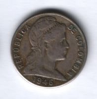 5 сентаво 1946 г. Колумбия