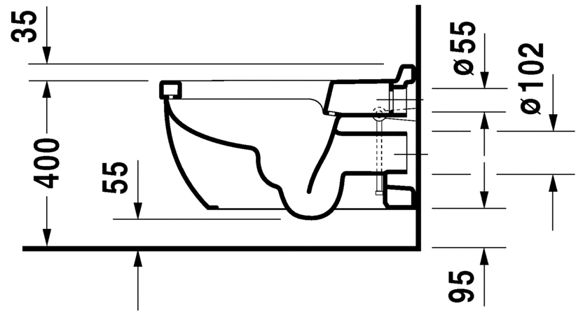 Унитаз с функцией биде Duravit Starck 3 222609 ФОТО