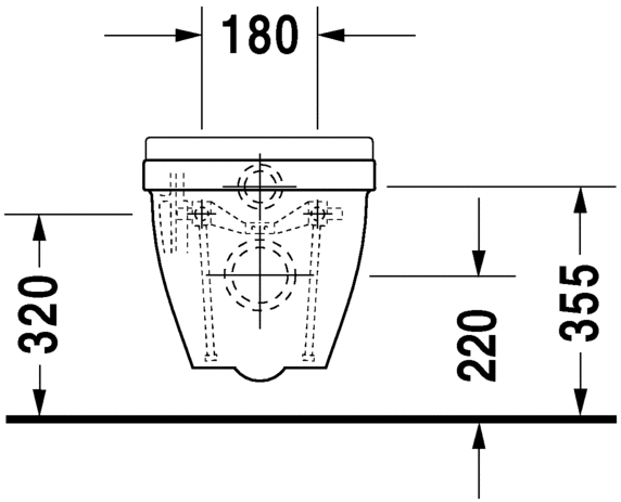 Унитаз с функцией биде Duravit Starck 3 222609 ФОТО