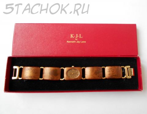 Часы от KJL ( Kenneth Jay Lane) США-Китай