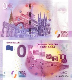 0 ЕВРО 2017 ГОД. UTAH BEACH Msh