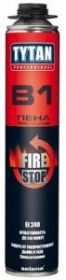 Пена Огнеупорная Tytan Professional Fire Stop B1 750мл Профессиональная / Титан Огнестойкая Б1