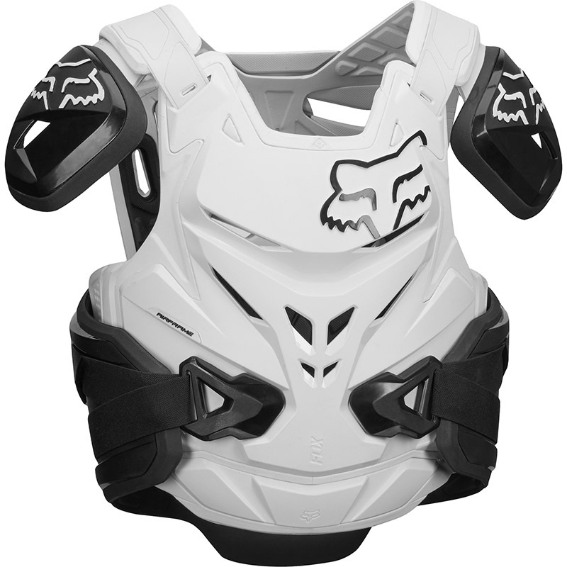 Fox Airframe Pro Jacket CE Black/White жилет защитный, черно-белый
