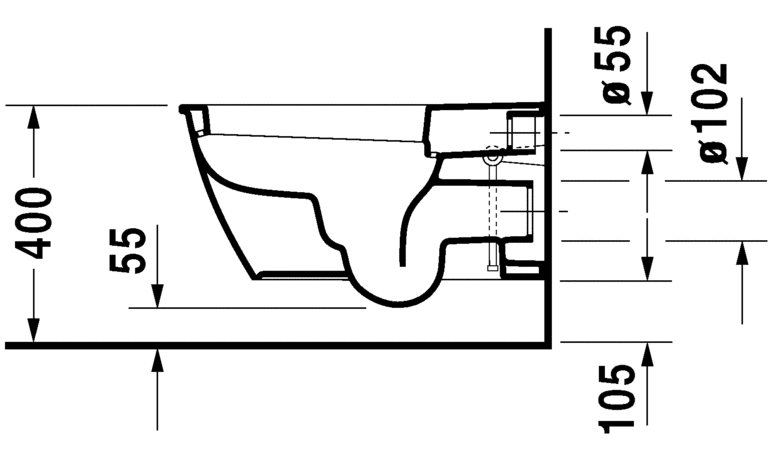 Унитаз с функцией биде Duravit Darling New SensoWash 254459 ФОТО