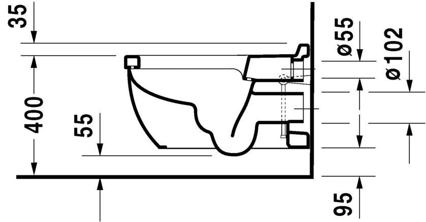 Унитаз с бидеткой Duravit Starck 3 SensoWash 222659 ФОТО