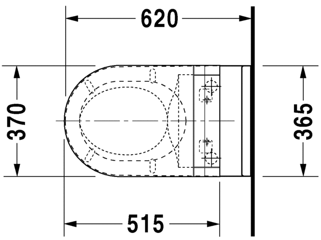 Унитаз с бидеткой Duravit Starck 3 SensoWash 222659 схема 10