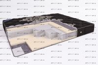 Матрас бесклеевой Beautyson Latex S2400