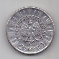2 злотых 1934 г. XF. Польша